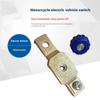 Motorcycle Battery Cut Off Terminal Anti-Leakage Disconnect Zinc Alloy Battery For Car Boat Marine RV Blue