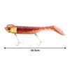 Major Craft Worm Hamaohirame Set HMO SET-28#6 RED GOLD 28g