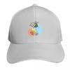 Bee Flying On Flowers Cute Cartoon Smiling Spring Bug Baseball Cap Beach Bag Hiking Hat Icon Unisexs Baseball Womens