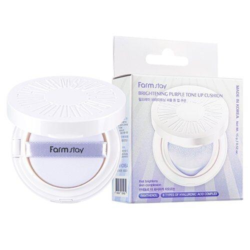 Farmstay Brightening Purple Tone Up Cushion 15g_631652