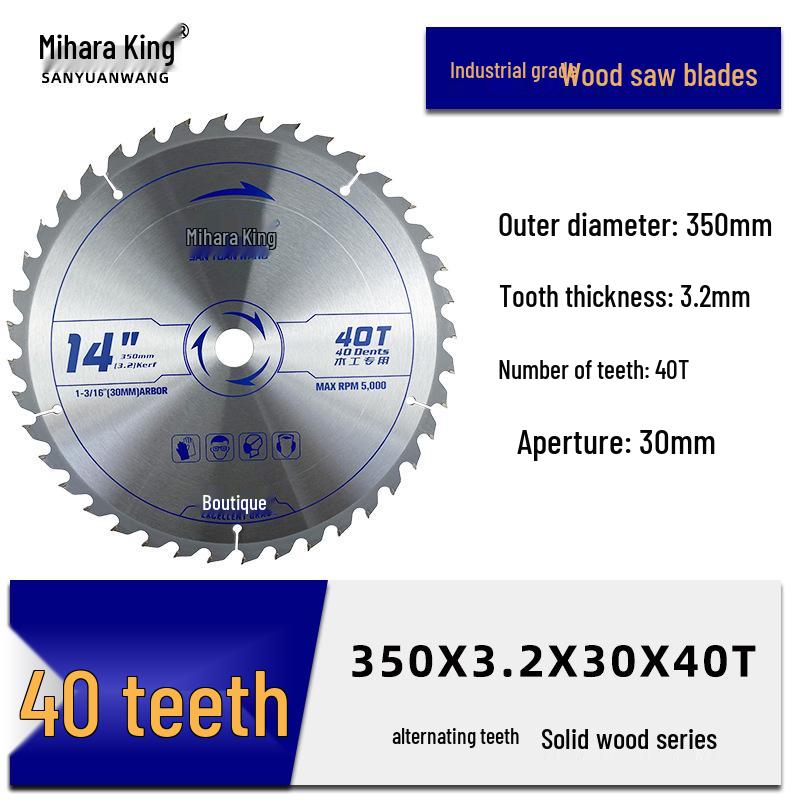 Woodworking Angle Grinder Saw Blade - Alloy Cutting Disc for Wood, Sizes 4/5/7/9 inch