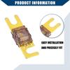 Hihaha Mini ANL Fuse 175A / Car Audio CD Fuse / Durable / 5 Pack Golden Tan