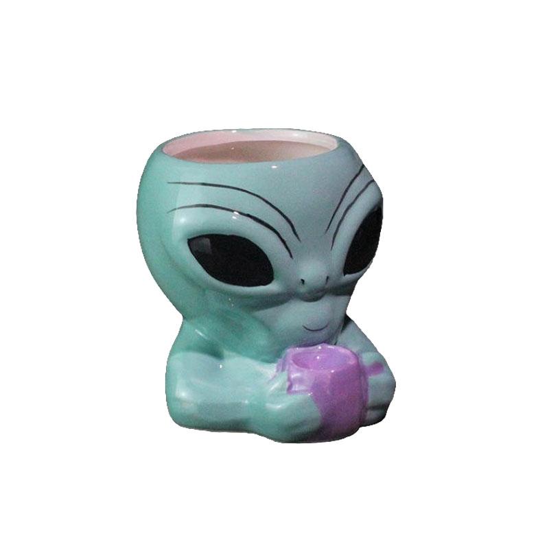 

TIKI Cup Home Decor Creative Alien Ornament Bar Ceramic Wine Cup Halloween Cocktail Mug Drinkware Home Decoration Christmas Gift