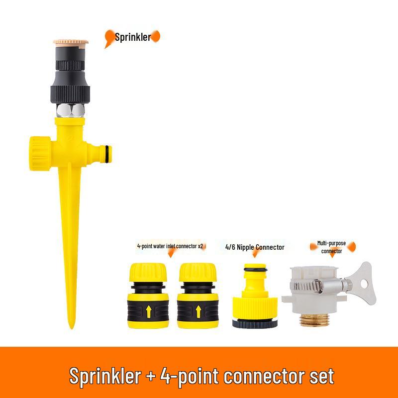 360° Adjustable Automatic Lawn & Garden Sprinkler Head