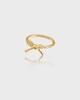 It Doesn'T Matter Teeny Ribbon Ring (Gold)