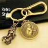 Fortune Keychain: Wealth-Attracting Pixiu & Zodiac Pendant for Road Safety