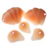 Silicone Breast Form Support Artificial Spiral Silicone Breast Fake False Breast