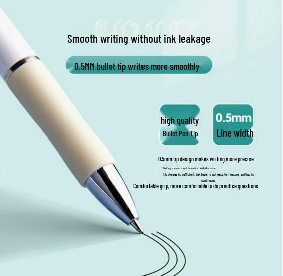 Morandi Cute Macaron Ballpoint Pen - High-Value Student Stationery