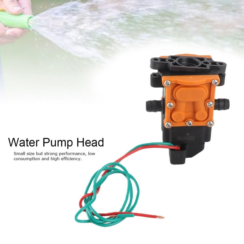 Plastic Water Pump Head 12V Garden Sprayer Pump Head Diaphragm Pump Head Garden Sprayer Repair