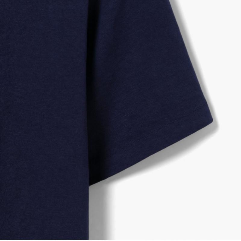 Velva Sheen Short Sleeve Crew Neck Tee Navy Vne2m60000a72