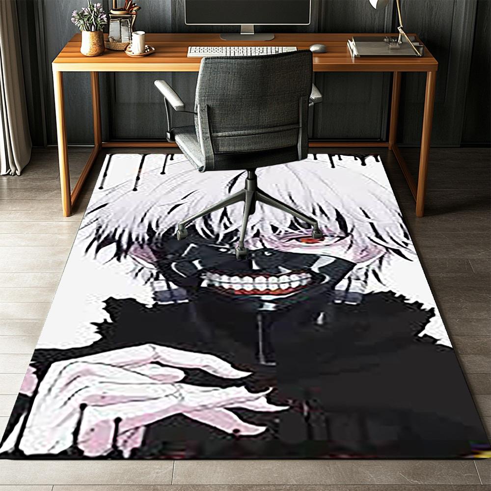 Tokyo Ghoul Printed Carpet,Rug,for Office Chair Living Room Bedroom Kitchen Room Decor Gifts.
