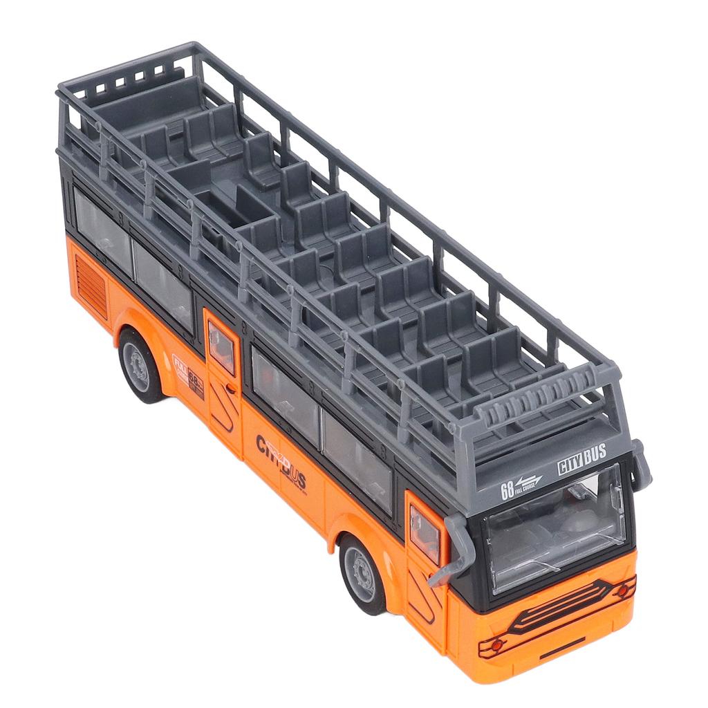 Remote Control Bus Electronic 4 Channels Opening Doors Acceleration Function RC Double Decker Bus