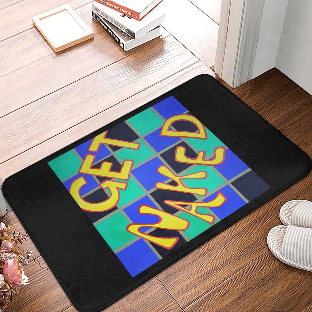 Get Naked Doormat Non-Slip Kitchen Bath Mat Bedroom Balcony Floor Door Entrance Carpet Rug