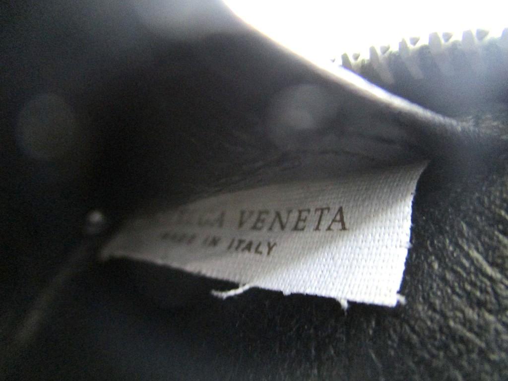 Autentyczne BOTTEGA VENETA Intrecciato Czarna Skóra Zapinane Etui na Karty Portmonetka na Monety #a920  Odnowione