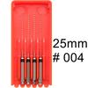 1 Balení 21mm 25mm Zubní Rotační Nosiče Pasty Spirální Plniče Lentulo Různé Strojní Plnění Zubní Lékařství Endodoncie Soubory Nástroje