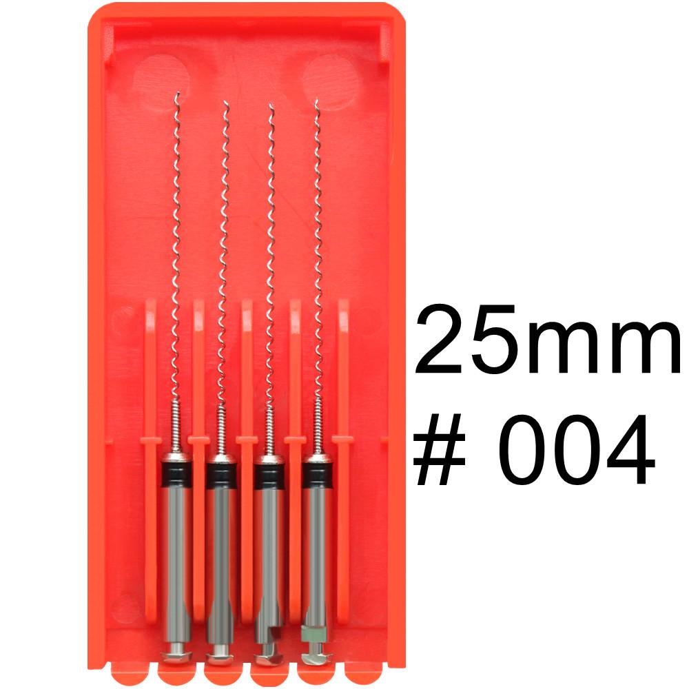 1 Balení 21mm 25mm Zubní Rotační Nosiče Pasty Spirální Plniče Lentulo Různé Strojní Plnění Zubní Lékařství Endodoncie Soubory Nástroje