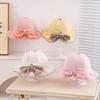 Wide Brim Kids Bucket Cap UV Protection Baby Fisherman Hat Children Sun Visor Hat  Outdoor