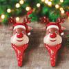 5/10PCS Elk Style Christmas Handheld Balloon Cute DIY Festive Atmosphere Decorating Prop Christmas NewYear Party Supply Gift ZYF