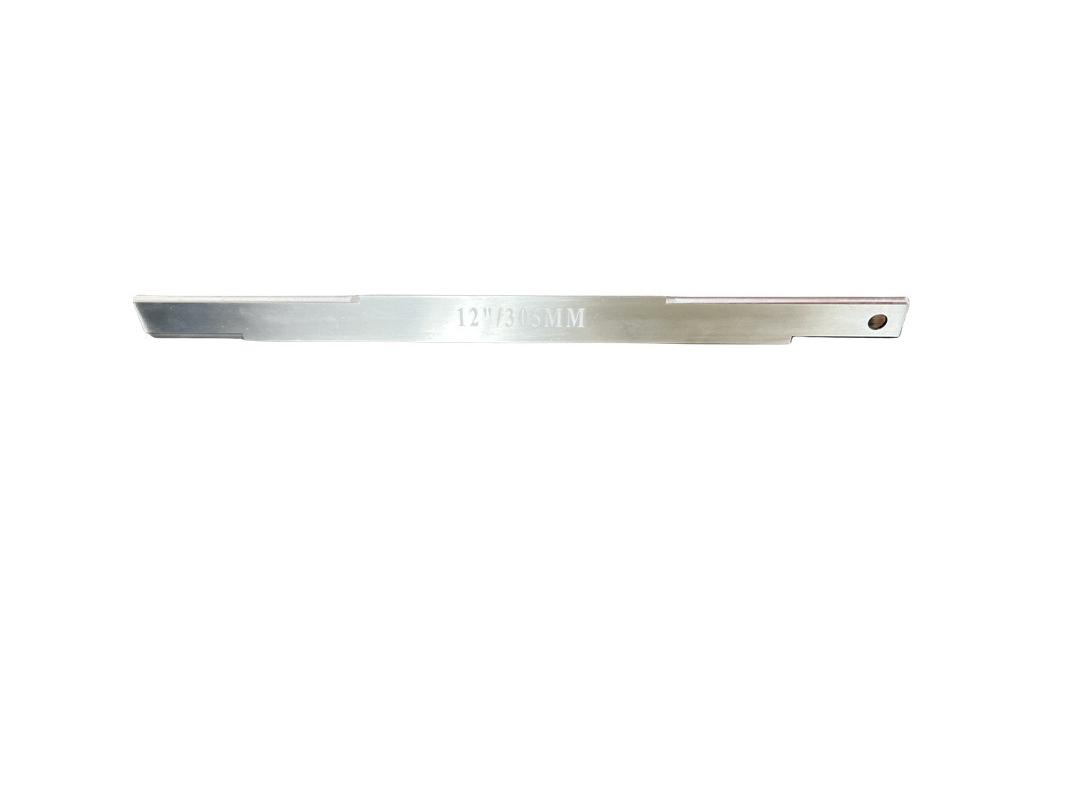 Wsmith Guitar Neck Measuring Ruler & Fretboard Gauge - Notched Calipers, Flatness Measurement, Repair Tools. Notch Ruler + Straight Ruler