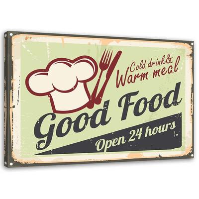 Εκτύπωση σε καμβά Ρετρό Επιγραφή