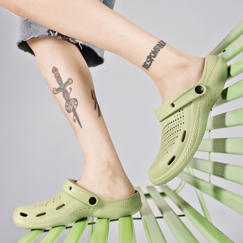 Pánské/dámské ultralehké boty s otvory pro pár pánských sandálů na zahradu Plážové sandály a pantofle