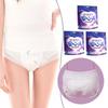 L/Xl 3Pcs/Bag Disposable Menstrual Pad Underpants For Adult Women Breathable Quick Absorption Period Panties Postpartum Use