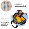 Singer Aitanaed Cuarto Azul Thermal Insulated Lunch Bag for Work Portable Bento Box Thermal Cooler Lunch Boxes