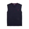 Polo Kids Boys 8 18 Years Cable Knit Cotton Sweater Vest  Cwposwey6820520410 