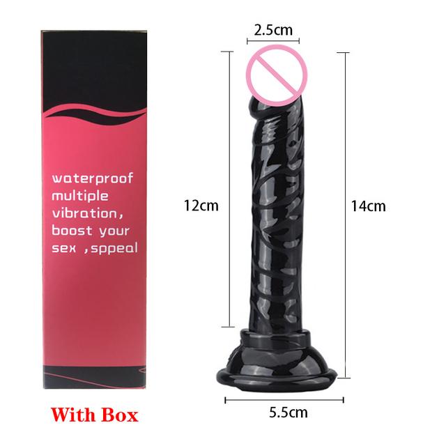 Realistic Penis Dildo Strong Suction Cup Soft Crystal Jelly Dildo Sex Toys for Woman Fake Dick Big Penis Anal Butt Plug Sex Shop