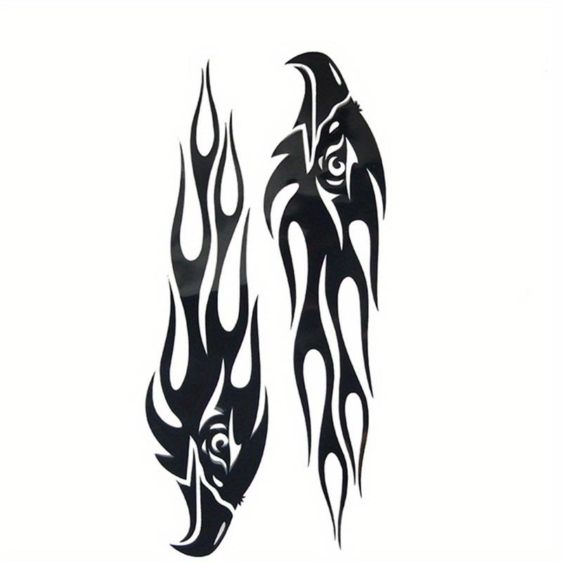 Eagle Flame Stickers Motorcycle Gas Tank Helmet Side Body Cool Vinyl Decals for KTM Yamaha Suzuki Vespa Sprint Honda Sticker