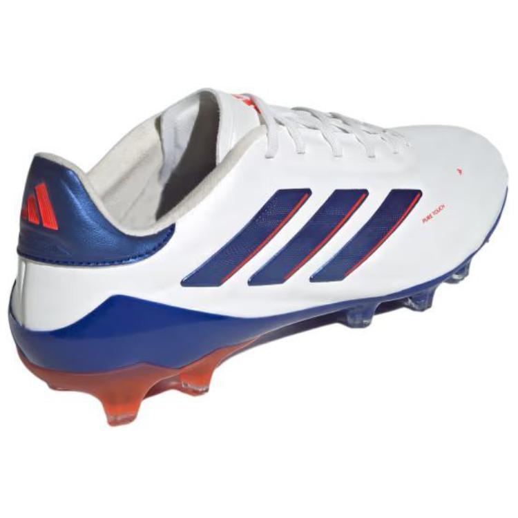 Adidas Copa Pure 2 Comfortable Sports Shock Absorption Non-Slip Wear-Resistant Football Shoes Men Football Shoes White Blue IG8677