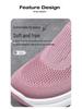 Women's Lightweight Platform Flyknit Sock Shoes: Breathable, Height-Boosting Casual Footwear for Spring