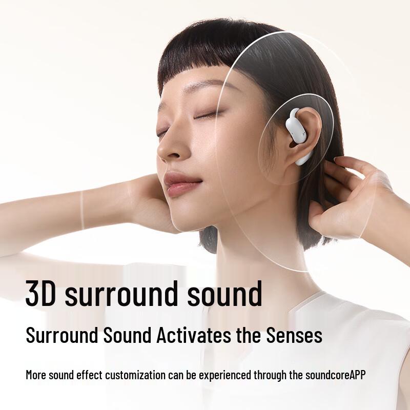 SoundCore AeroFit Air Open-Ear AI Translator Earbuds