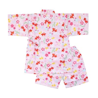 Kodomo Jikan Jinbei for and Perfect for Fireworks Summer and Evening Made In XYZ Goldfish Girls, Kids, Babies, Displays, Festivals, Cool-Off Parties,