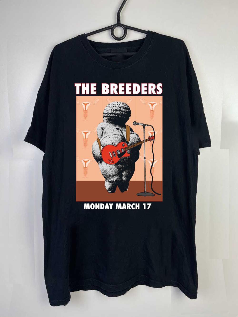 The Breeders Band Concert Short Sleeve Unisex T-Shirt S-5XL S