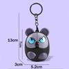 Mouse Shape Finger Keyboard Caps Cartoon Hamster Keychain Relaxing Clicker Toy  Pass The Time