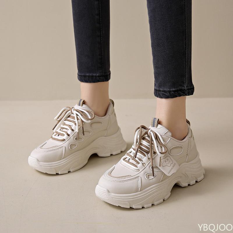 Autumn Women's New Breathable Versatile Thick Soled Sports Shoes Casual Simple Comfortable Women's Trendy Shoes
