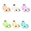 Glow-in-the-dark Cow Resin Decoration Cute Cartoon Three-dimensional Calf Jewelry Micro Landscape Decorative Arts and Crafts Accessories