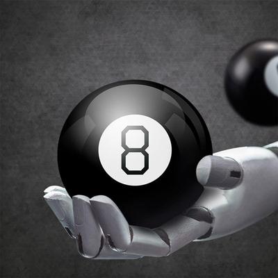 Novelty Magic 8 Ball Retro Mystic Gadget Decision Making Fortune Telling Toy