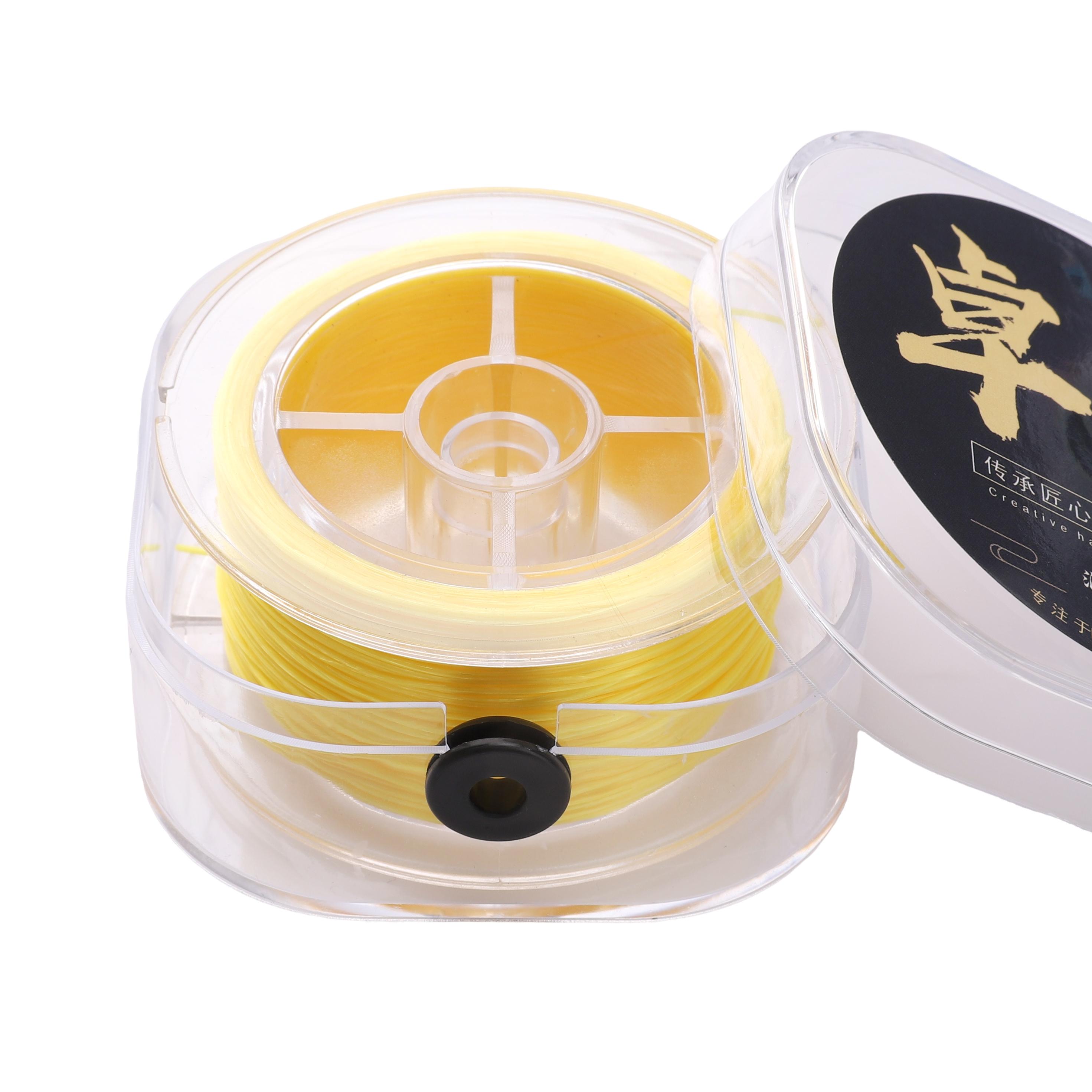 

50-100 метров Эластичная нить Круглая Кристальная нить Нейлоновая Резиновая Эластичная нить для изготовления ювелирных изделий Бисероплетения Браслетов 0.8mm 100meter жёлтый