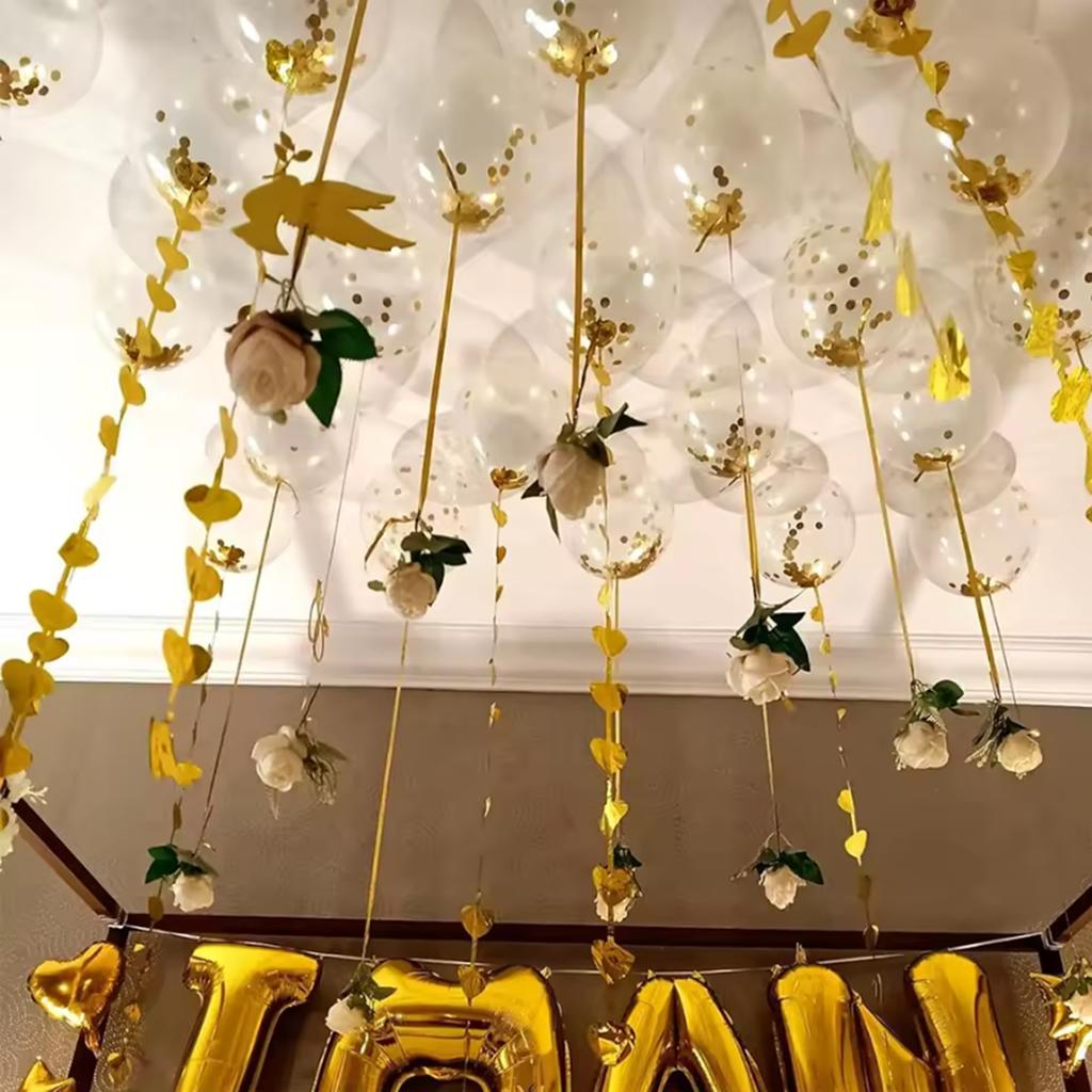 20pcs 12inch Confetti Metallic Metal Balloons Gold Blue Pink Latex Ballon Wedding Birthday Party Decoration Baby Shower Globos