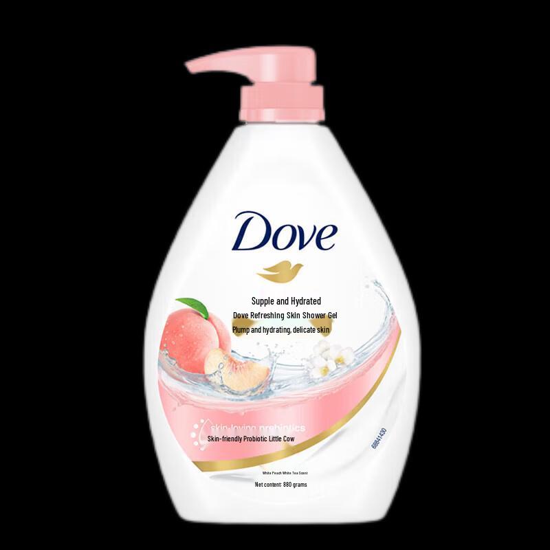 Dove Bouncy Hydrating Body Wash with White Peach & White Tea