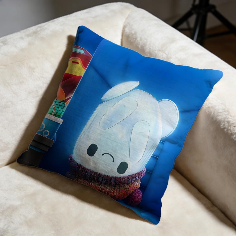 Stylish RRons Gone Wrongful Cushion Cover Soft Decorative Pillow Case Suitable for Bedroom Sofa Car Travel Use