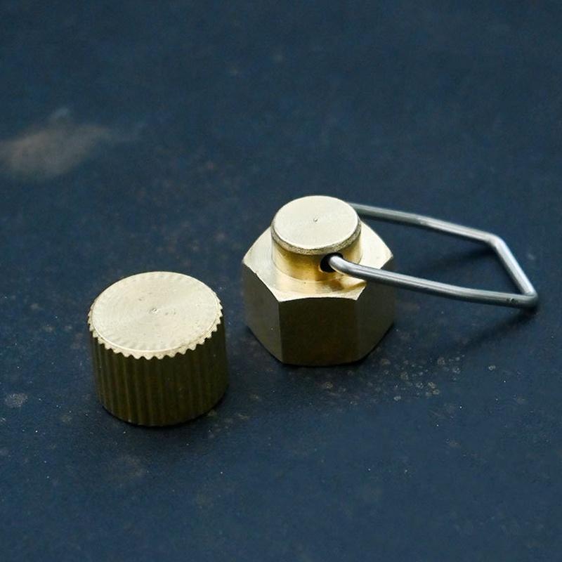 Tappo fornello da campeggio Accessori gas Bombola gas piatta Tappo anti-perdita Linea di connessione gas liquefatto Tappo di blocco Tappo bombola gas