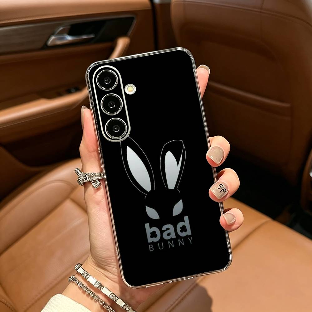 B-Bad Bunnys DTMF Phone Case For Samsung Galaxy A71,A70,A52,A51,A40,A30 Transparent Cover Samsung a52 a52S