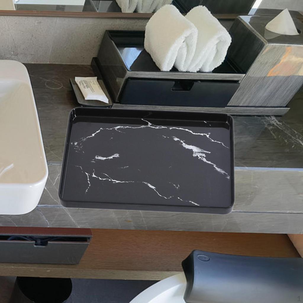 Bathroom Vanity Tray, Toilet Tank Countertop and Resin Tray