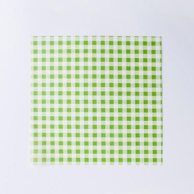 Colorful Gingham Food Wrapping Paper Waterproof and Greaseproof Wax Paper Sheets for Baking Sandwich Snacks Bread and Party Use