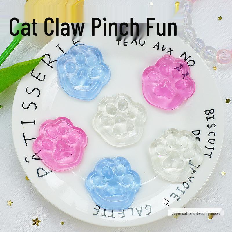 Ice Cube Squeeze Toy - Stress Relief Finger Decompression Gift for Students and Creative Prizes