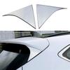For Hyundai Tucson 2015 2016 2017 2018 2019 2020 2026 Rear Window Spoiler Cover ABS Chrome Side Triangle Trim Stickers