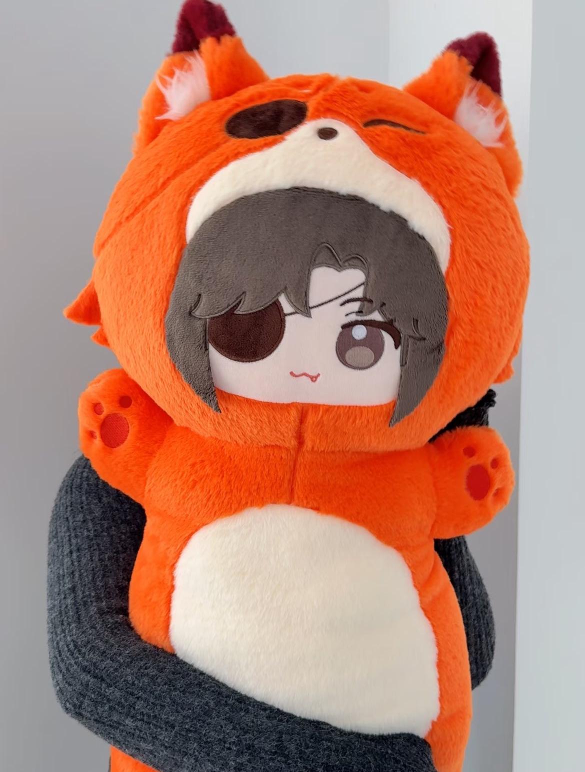 Anime Heaven Official'S Blessing Xie Lian Hua Cheng Cosplay 80cm Puppe Niedliches Plüsch-Kuschelkissen Baumwollpuppe Zimmerdekoration Spielzeug 80cm
